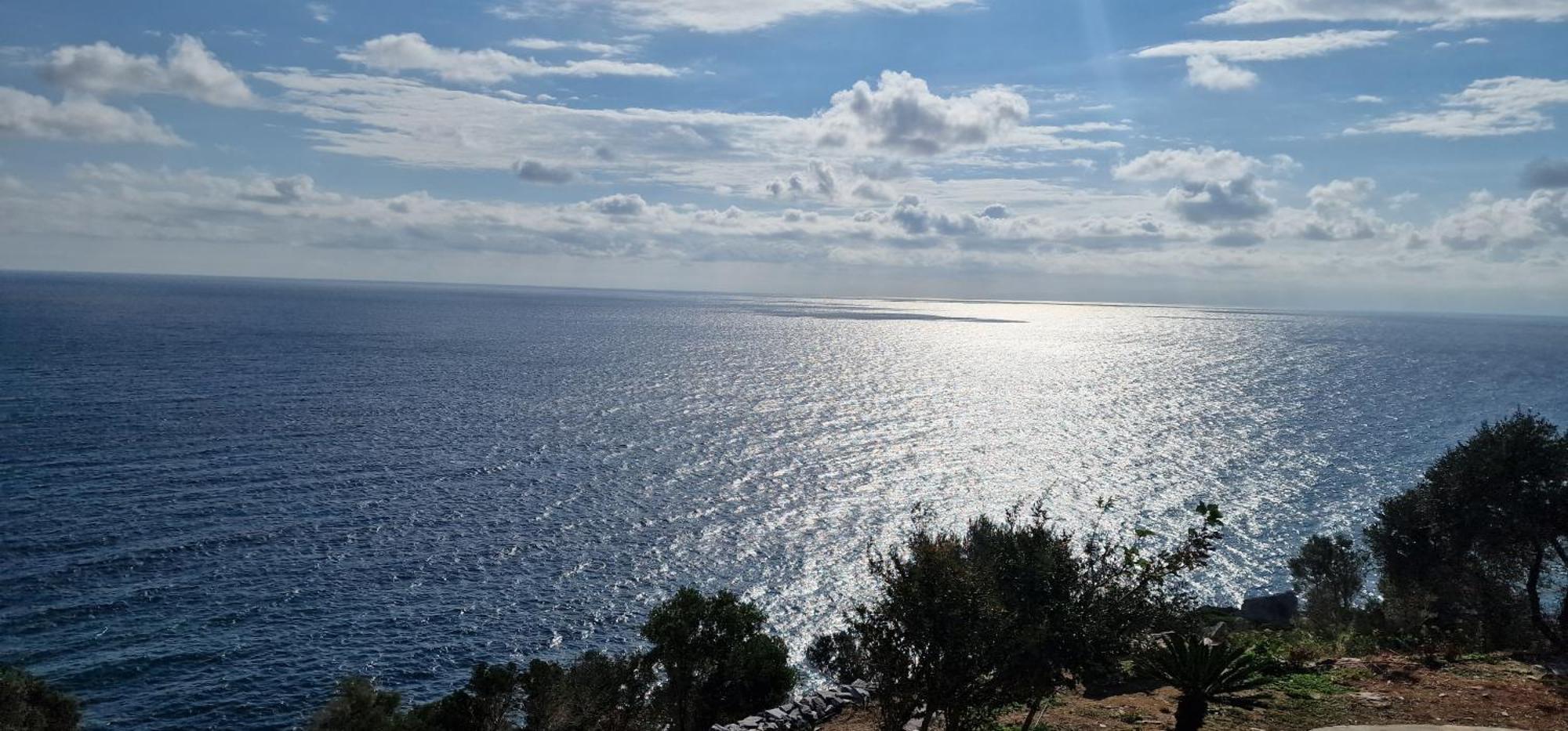 Villa Aegean Balcony Akhladherí Dış mekan fotoğraf